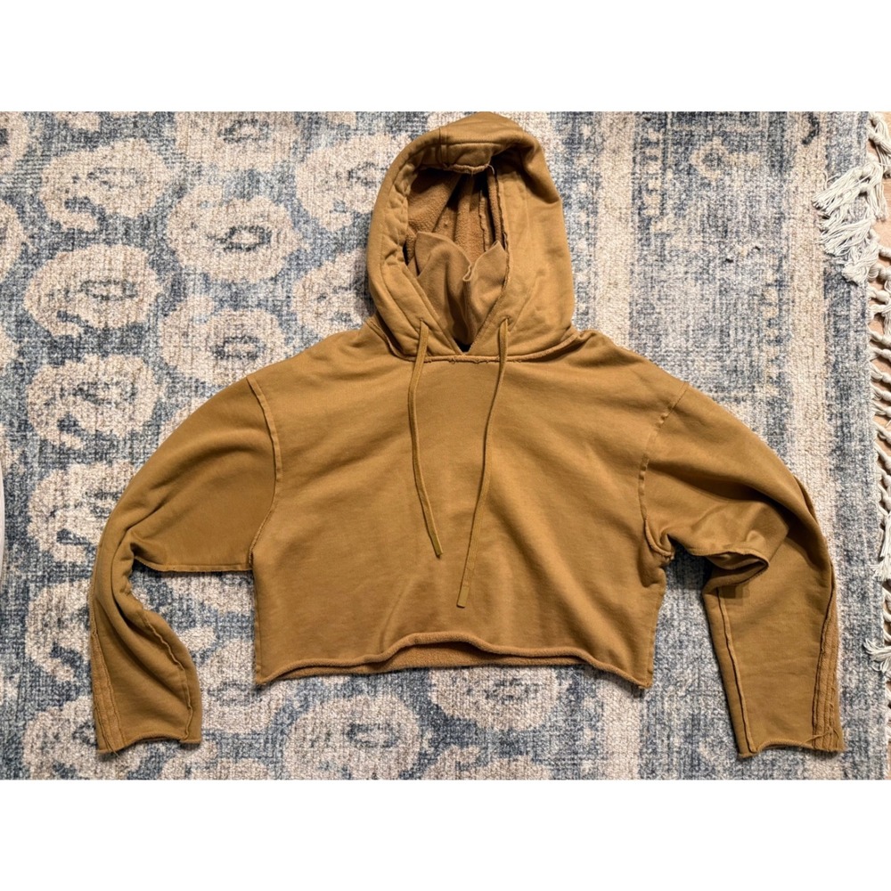 Alo Effortless Hoodie‎ in Caramel Size XS Excellent Condition